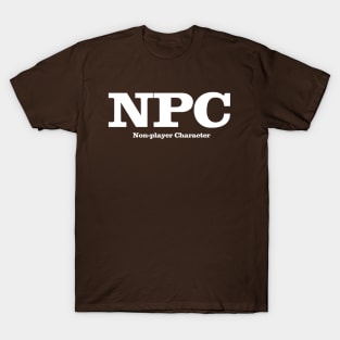 NPC (text) T-Shirt